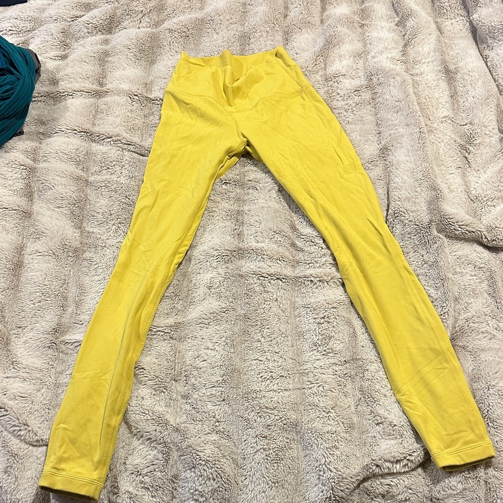 lululemon athletica Yellow Leggings